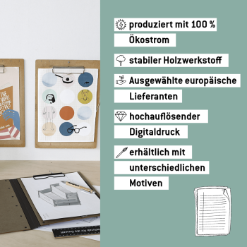 Preview: Klemmmappe - Kassette Produktion in Deutschland mit 100% Ökostrom